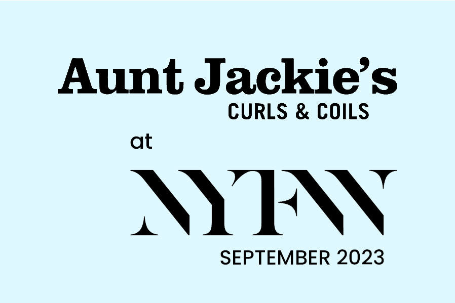 Aunt Jackie's at New York Fashion Week 2023 logo
