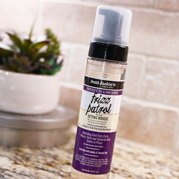 Frizz Patrol Anti-Poof Curl & Coil Setting Mousse